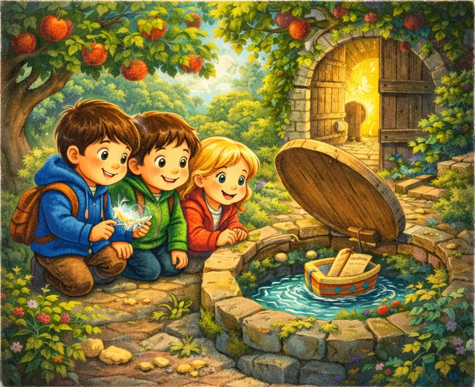 Das geheimnisvolle Platschen im Garten
