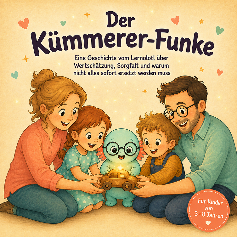 Cover des Bilderbuchs „Der Kümmerer-Funke“