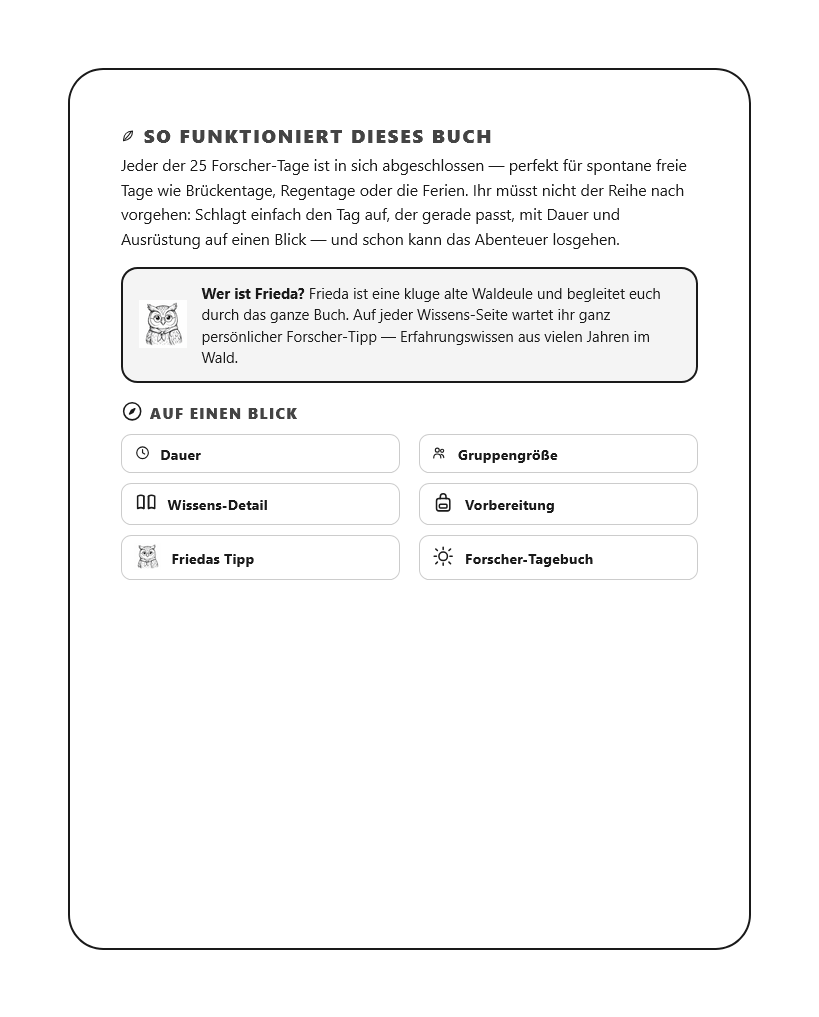 Die vier Seiten eines Testtags im Überblick