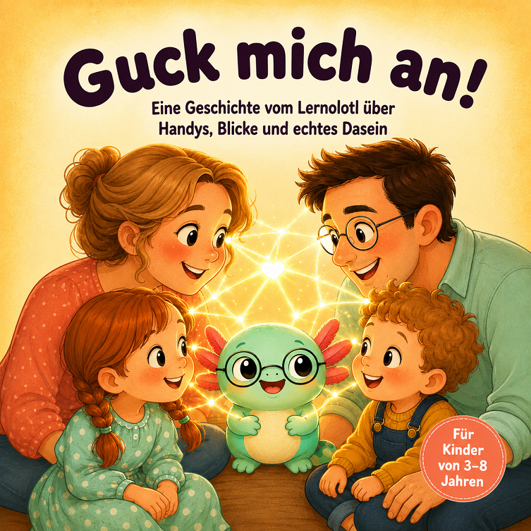 Cover des Bilderbuchs „Guck mich an!“