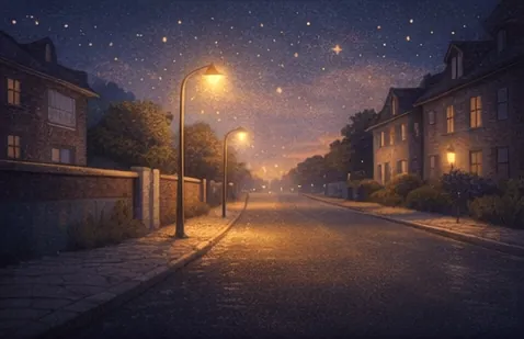 Die leere Straße