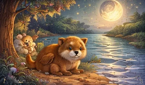 Der kleine Biber und das Schlaflied vom Fluss