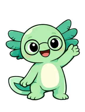 Der Lernolotl winkt